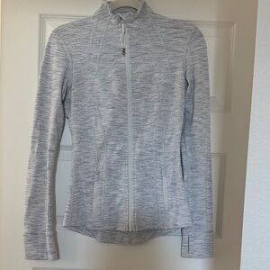 Lululemon Align Gray Zip-Up Athletic Jacket size 4